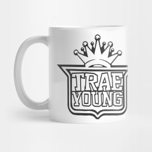 Trae Young Atlanta Hawks Black Mug